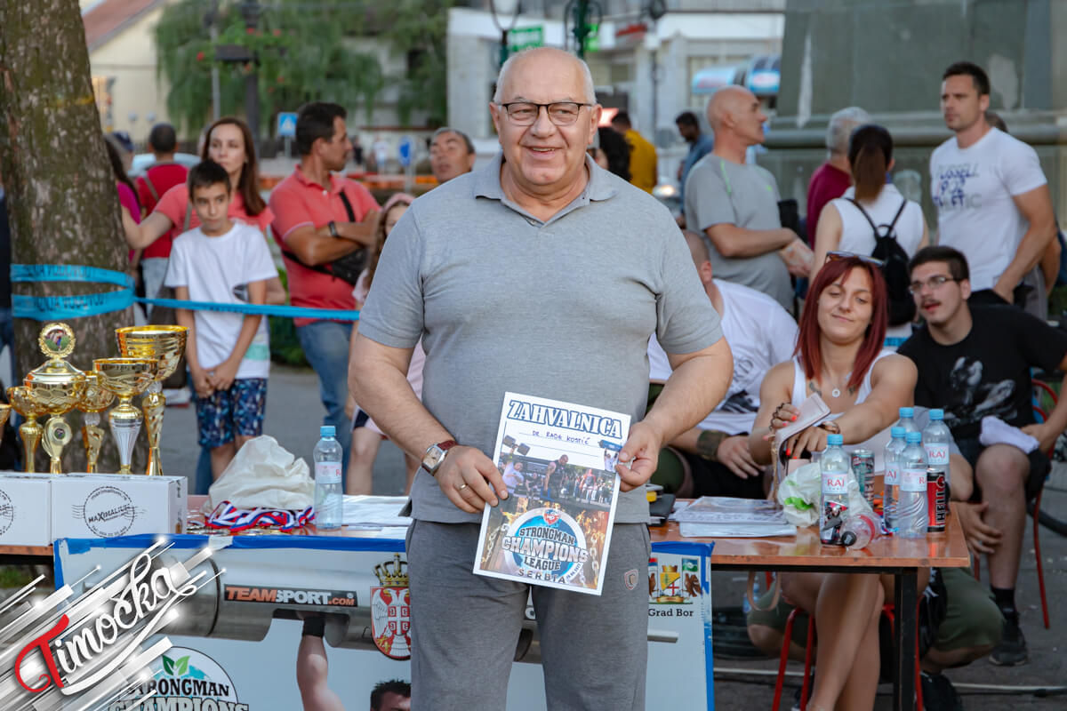 Strong-Man такмичење најјачих људи „Grand Prix Zaječara” у Зајечару