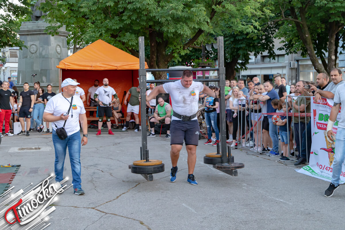 Strong-Man takmičenje najjačih ljudi „Grand Prix Zaječara” u Zaječaru