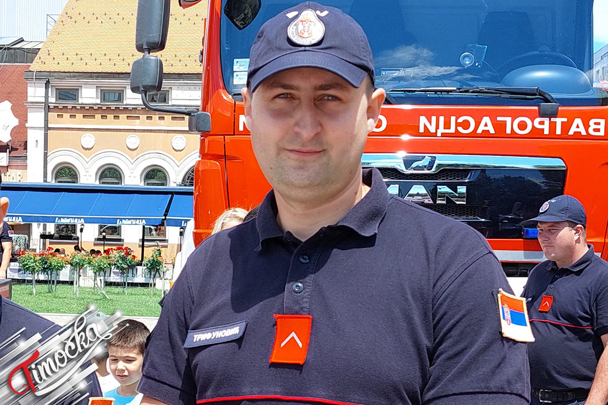 Zaječarski vatrogasci – heroji, koji su spasili život trogodišnjaku