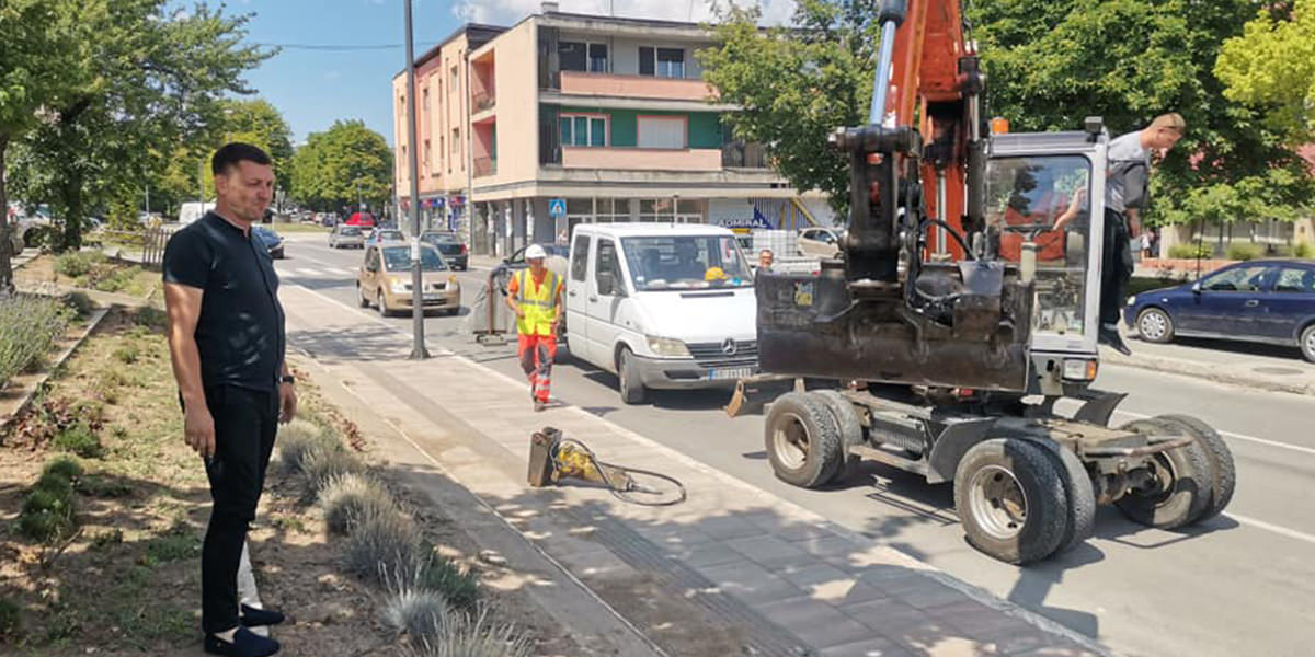 Nastavlja se sa uredjenjem putne infrastrukture u Boru