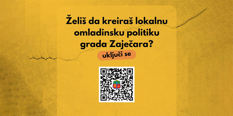 Обавештење о почетку израде Стратегије за младе града Зајечара