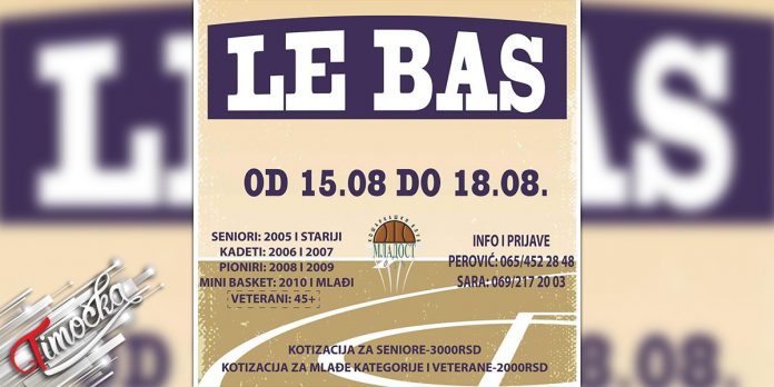 35. Турнир у баскету „Ле-Бас” у Зајечару 35. Турнир у баскету „Ле-Бас” у Зајечару