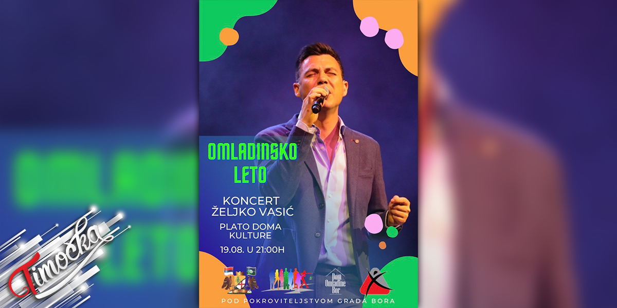 Концерт Жељка Васића у Бору