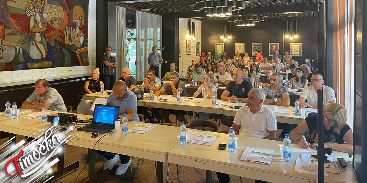 У књажевачком Дому културе одржан тренинг на тему &bdquo;Управљање ризиком од поплава у општини Књажевац&rdquo;