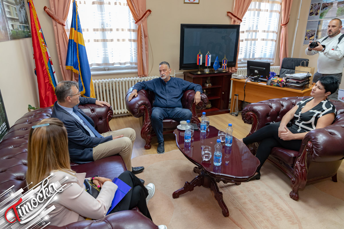 Амбасадор Словеније у Србији Дамјан Бергант у посети Зајечару