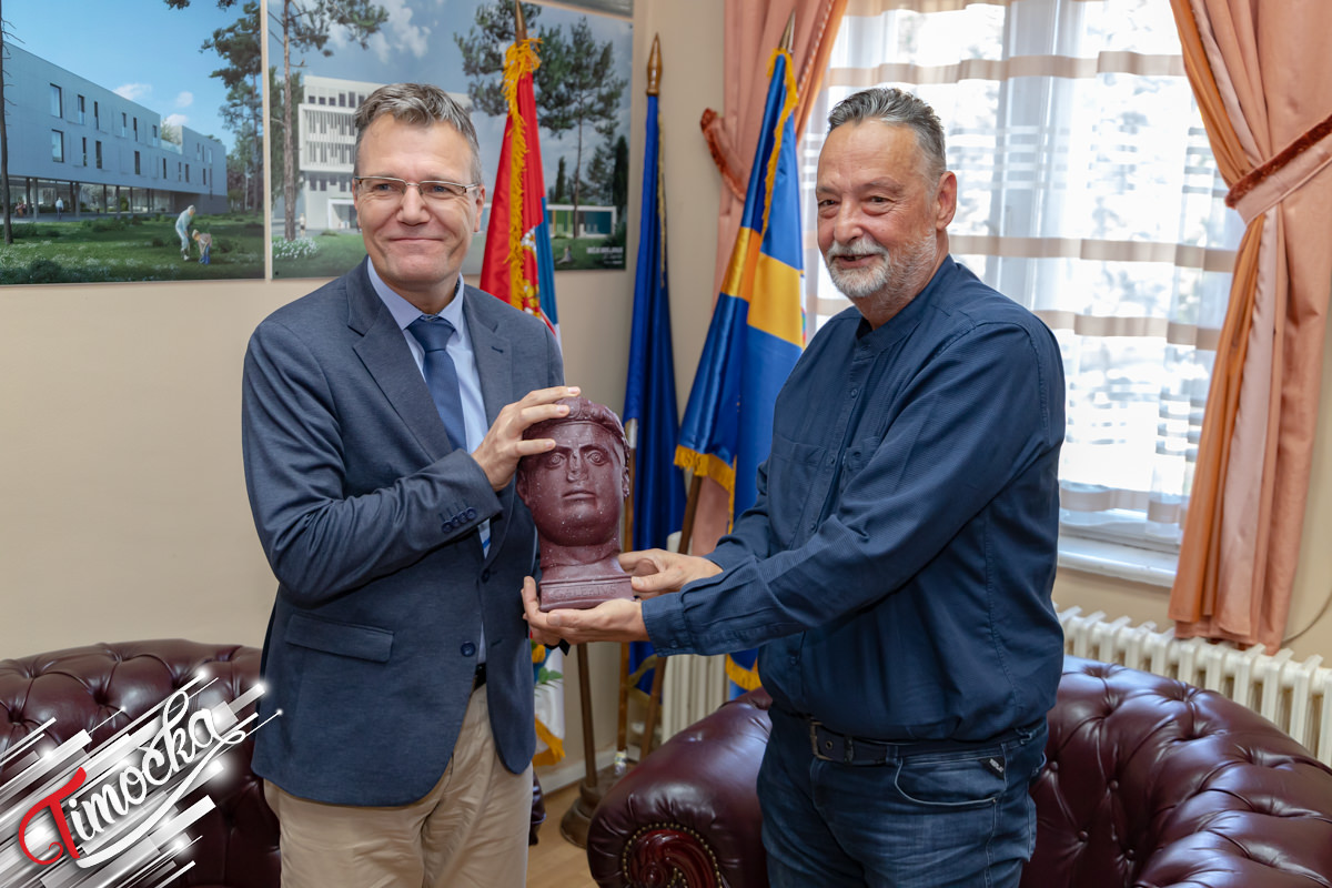Амбасадор Словеније у Србији Дамјан Бергант у посети Зајечару