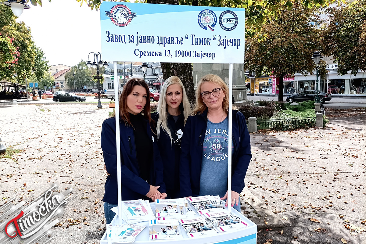 Predstavnici ZZJZ „Timok” u Zaječaru obeležili Svetski dan kontracepcije