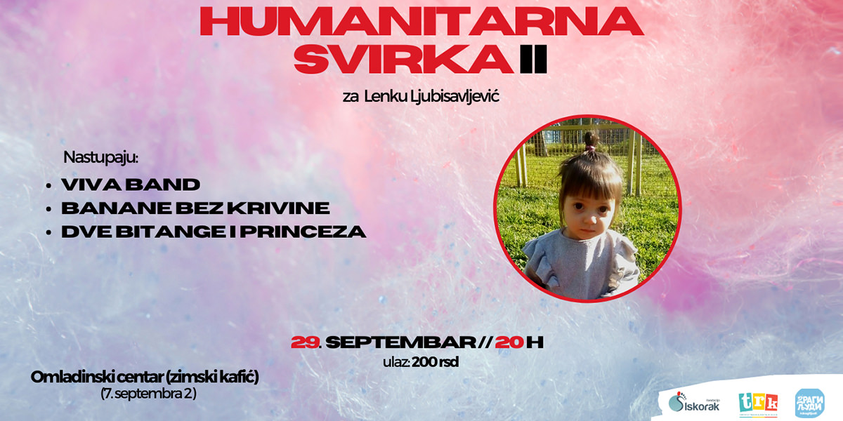 Зајечарски бендови још једном за малу Ленку: Хуманитарни концерт у Омладинском центру Зајечарски бендови још једном за малу Ленку: Хуманитарни концерт у Омладинском центру