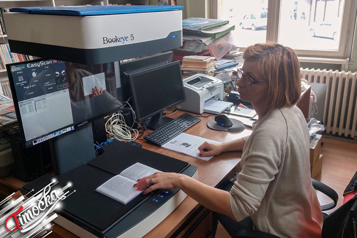 Kroz projekat Ministarstva kulture zaječarska biblioteka dobila novi skener za digitalizaciju građe