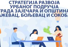 Упитник Стратегије развоја урбаног подручја за Град Зајечар и општине Књажевац, Бољевац и Сокобања