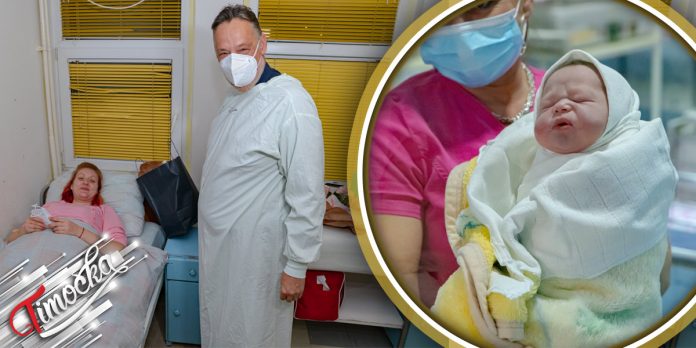 Прва беба у 2023. години Зајечару дечак Матеј