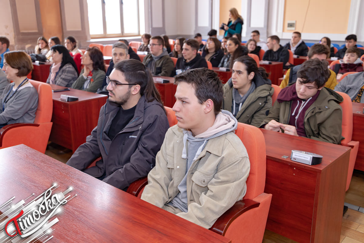 Пријем за ученике и наставнике из Италије, Шпаније, Пољске и Португалије у ГУ Зајечар