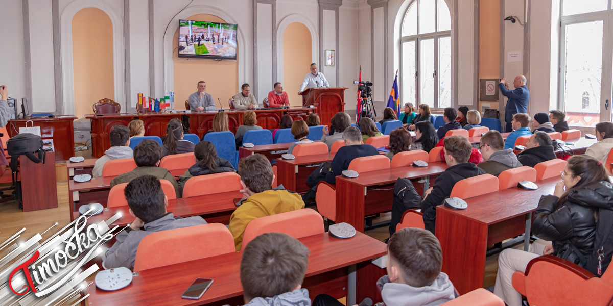 Пријем за ученике и наставнике из Италије, Шпаније, Пољске и Португалије у ГУ Зајечар Пријем за ученике и наставнике из Италије, Шпаније, Пољске и Португалије у ГУ Зајечар