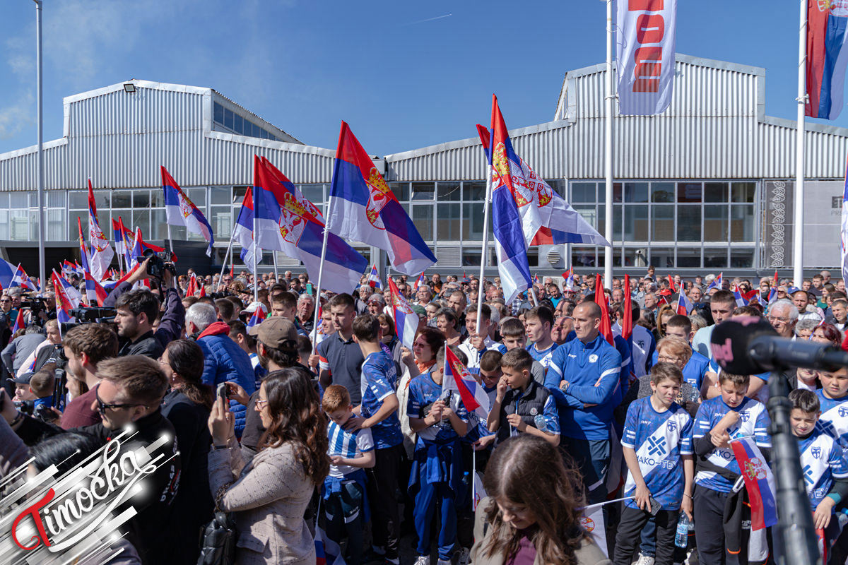 Председник Републике Србије Александар Вучић у посети Књажевцу