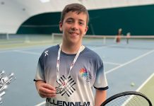Зајечарски тенисер Јанко Младеновић вицешампион такмичења у Врању Зајечарски тенисер Јанко Младеновић вицешампион тениског турнира за играче до 14 година одржаног у Врању