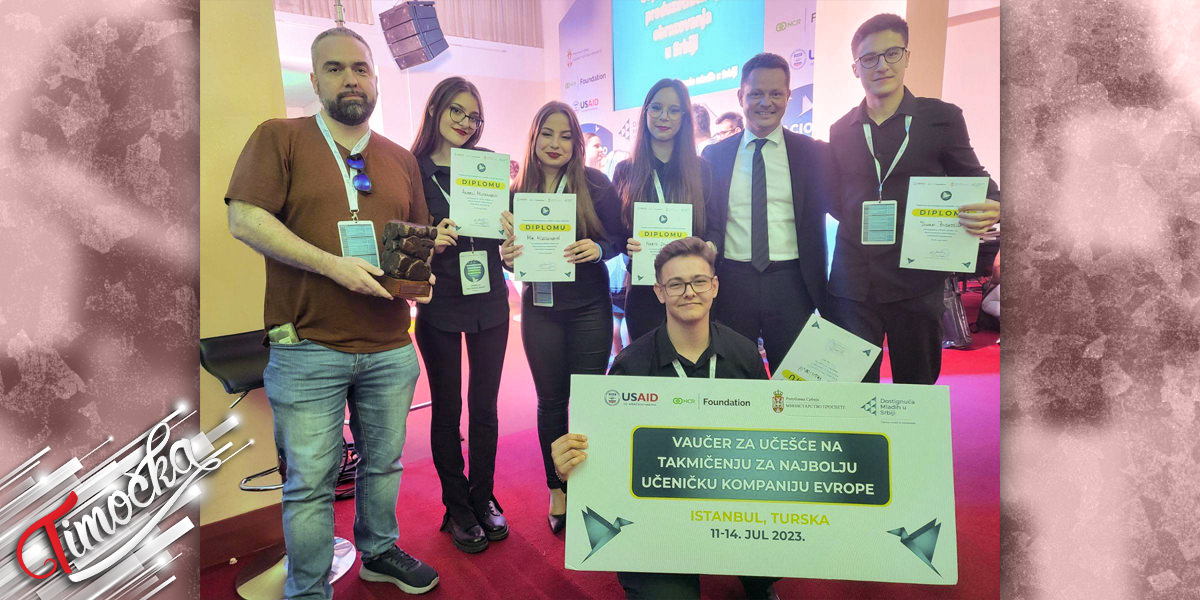 Најбоља ученичка компанија у Србији је екипа зајечарске Гимназије &bdquo;ЗаЧили&rdquo;