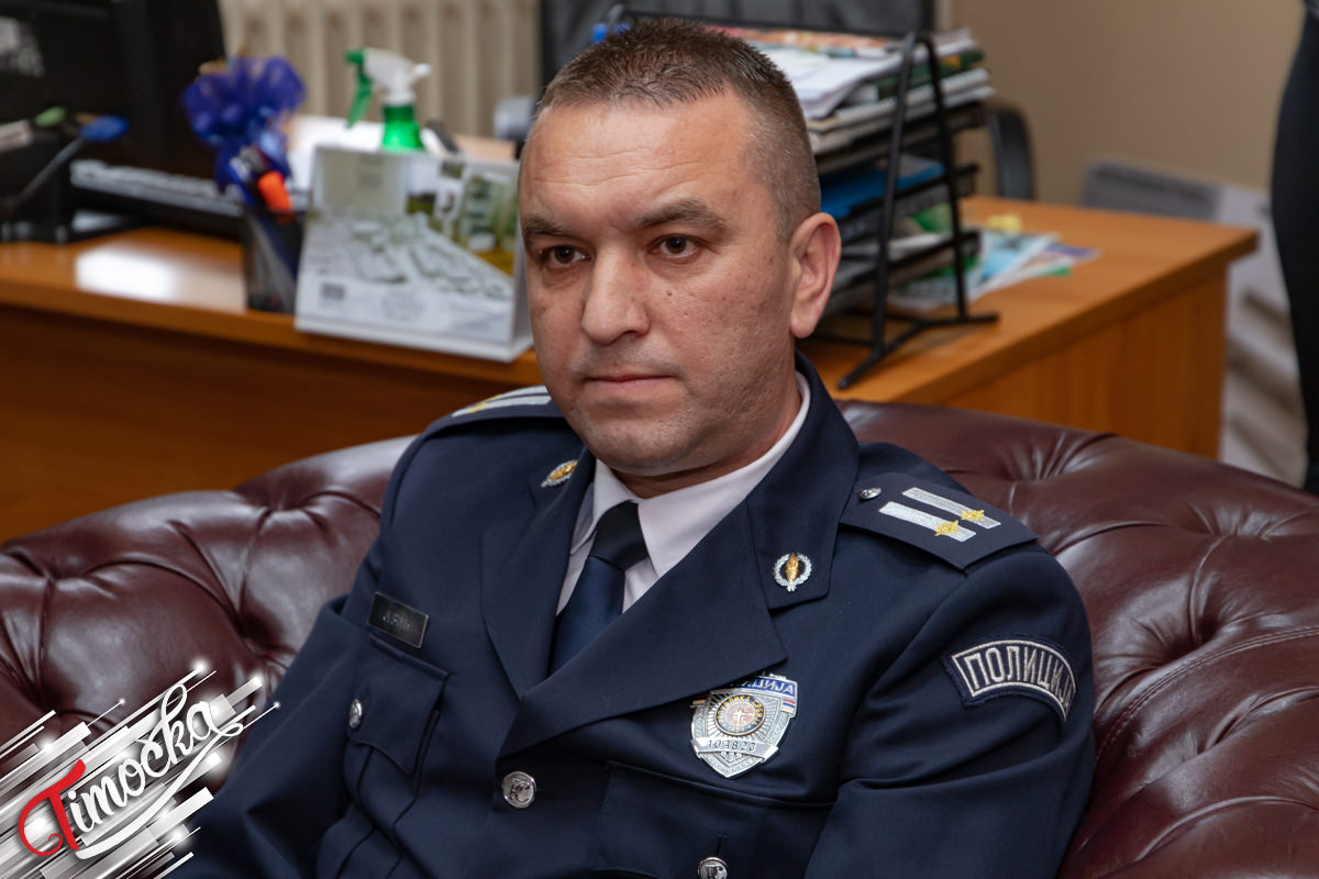 Игор Јевтић – начелник Полицијске управе Зајечар