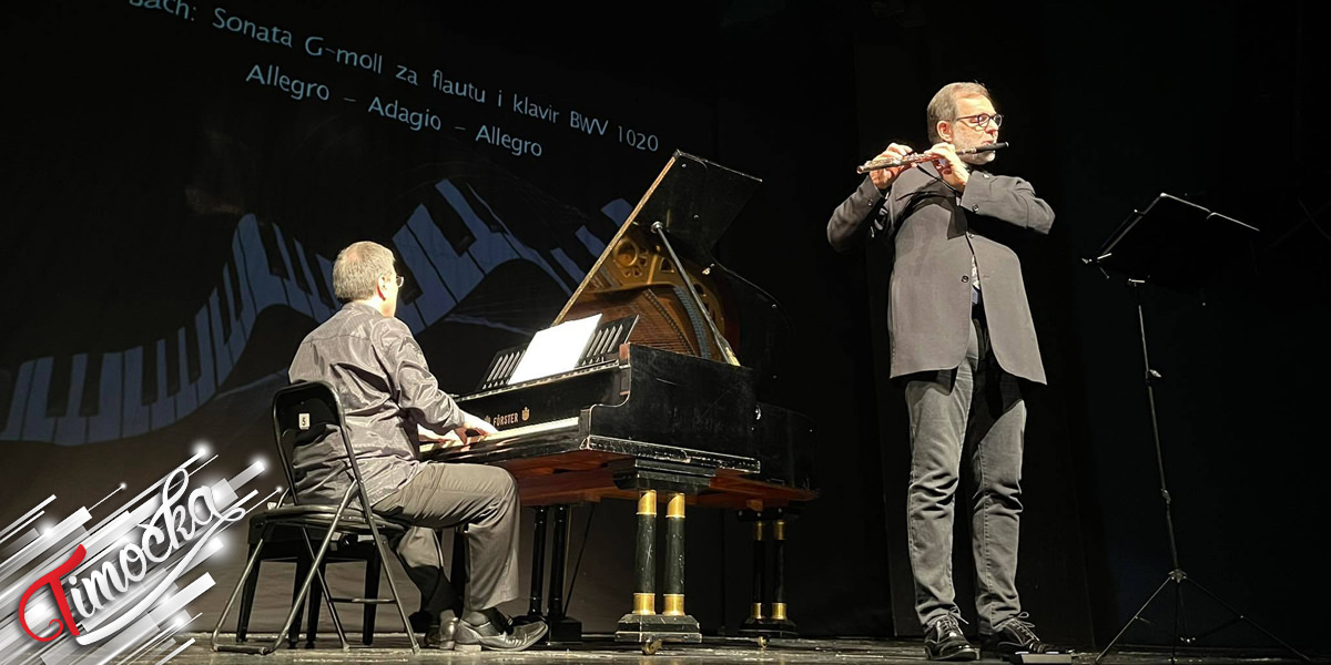 концертом двојице виртоуза, флаутисте Љубише Јовановића и пијанисте Александра Сердара, почело „Зајечарско музичко пролеће” концертом двојице виртоуза, флаутисте Љубише Јовановића и пијанисте Александра Сердара, почело „Зајечарско музичко пролеће”
