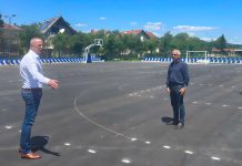 Обилазак изградње спортских терена у Књажевцу Обилазак изградње спортских терена у Књажевцу