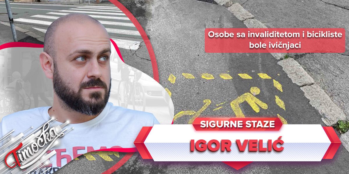„Сигурне стазе”: Особе са инвалидитетом и бициклисте боле ивичњаци!