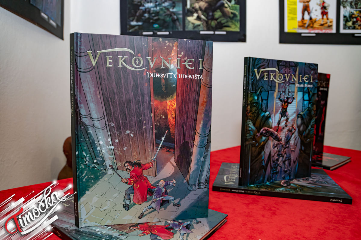 Изложба стрипа „15 година Вековника” одржана у Позоришном музеју у Зајечару