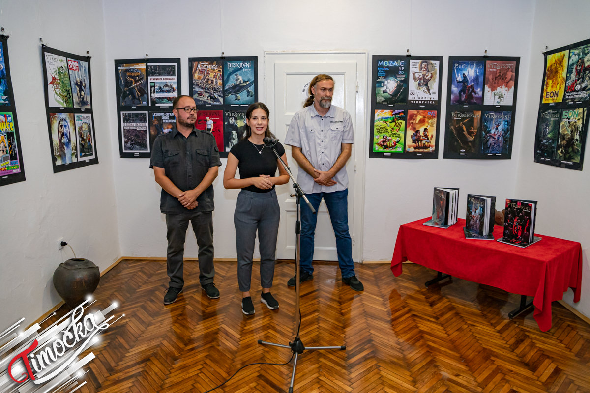 Изложба стрипа „15 година Вековника” одржана у Позоришном музеју у Зајечару