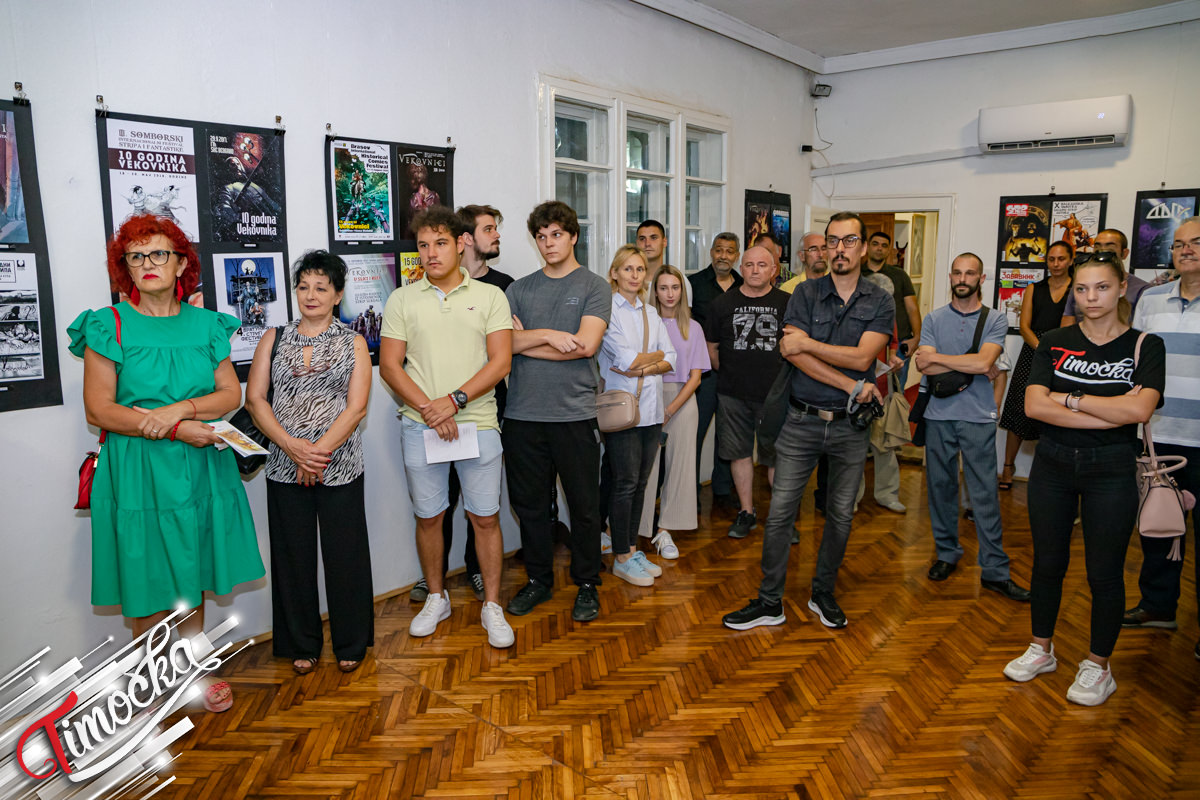 Изложба стрипа „15 година Вековника” одржана у Позоришном музеју у Зајечару