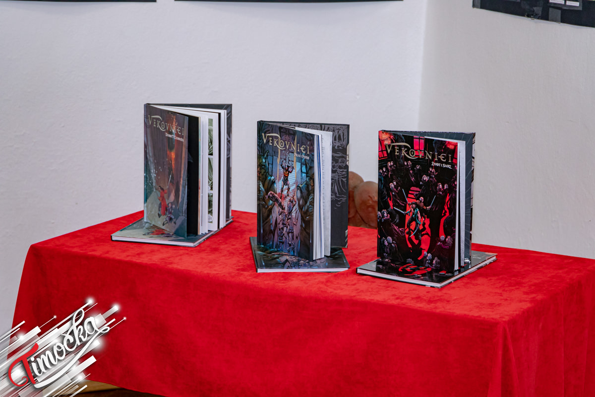 Изложба стрипа „15 година Вековника” одржана у Позоришном музеју у Зајечару