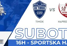 Одбојкашице ОК „Тимок 1955“ дочекују ЖОК „Напредак 037“ из Крушевца