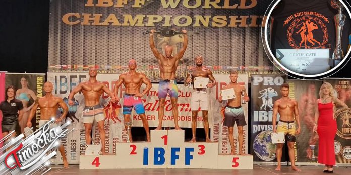 Вицешампион света: Бодибилдер Срђан Пешић из Зајечара други на свету