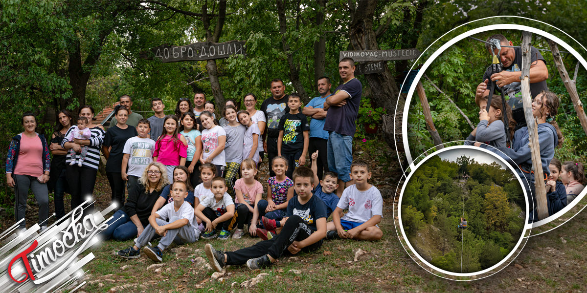 ZIP-LINE: Авантура преко Лазаревог кањона недалеко од Бора