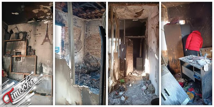 Изгорела кућа у Вратарници, породица збринута код мештана Изгорела кућа у Вратарници, породица збринута код мештана