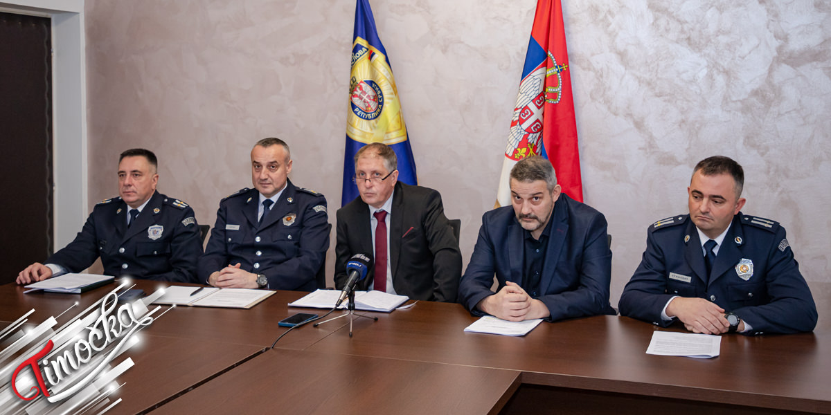 Стање јавне безбедности на подручју ПУ Бор оцењено повољно током 2023. године