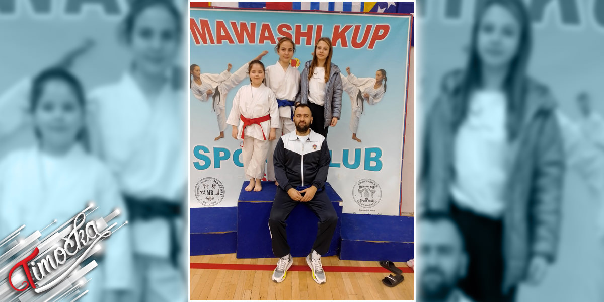 Чланице ГКК &bdquo;Зајечар&rdquo; освојиле треће место на карате турниру у Београду