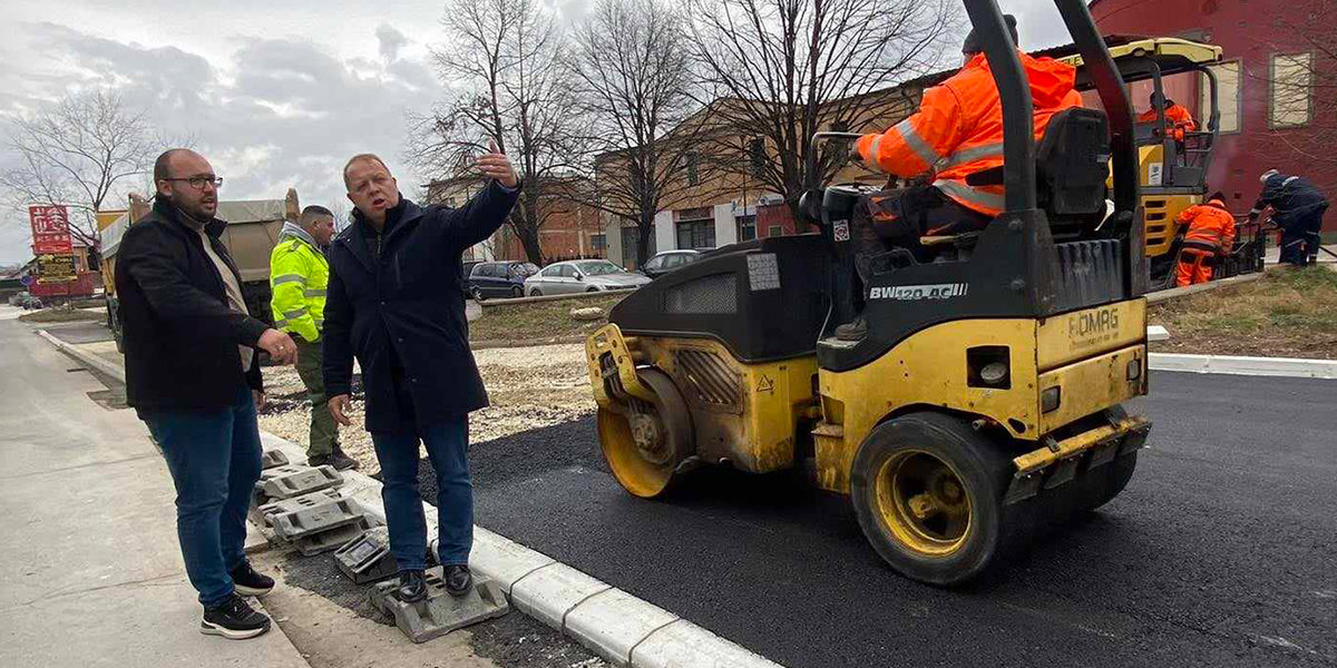 Нова паркинг места у насељу Нови Градски Центар у Бору