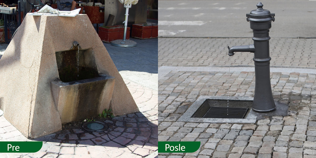 Обновљене артеске чесме у Зајечару