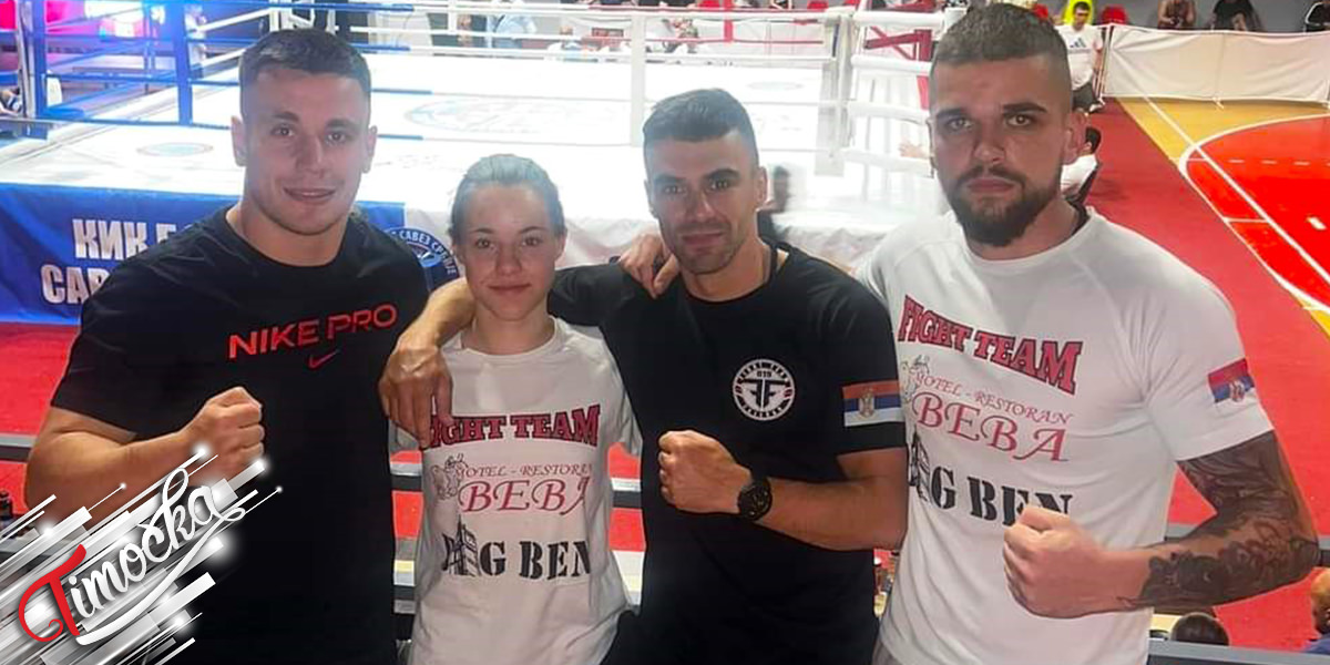 Zajecarka Helena Drobnjakovic srebrna na Prvenstvu Srbije u kik boksu