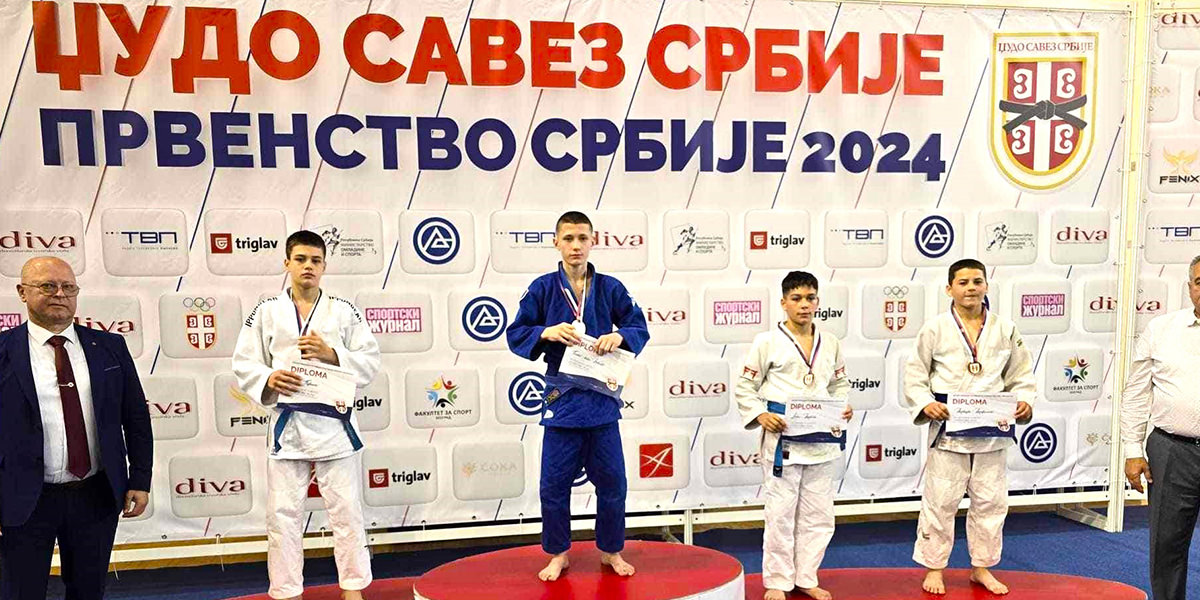 Boranin Teodor Luka Nikolic postao sampion drzave na Drzavnom prvenstvu u dzudou