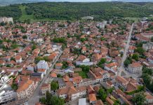 Сунчано, уз малу или умерену облачност, до 31 степен Град Зајечар – Снимак дроном