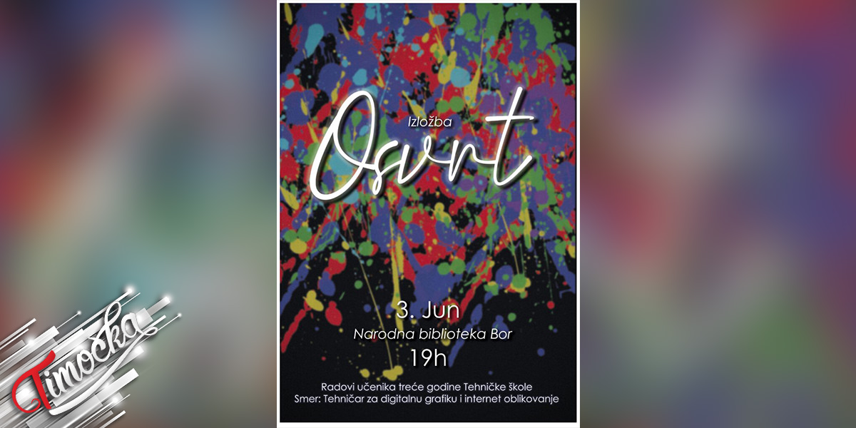 Otvaranje izlozbe Osvrt u Narodnoj biblioteci u Boru 3 juna