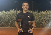 Зајечарски тенисер Јанко Младеновић на турнир у Неготину освојио прво место у дублу и треће у синглу