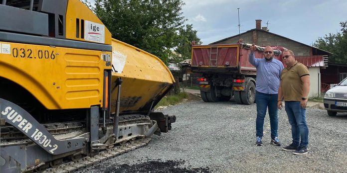 Poceli radovi na asfaltiranju ulica Vase Pelagica i Timocke u Boru