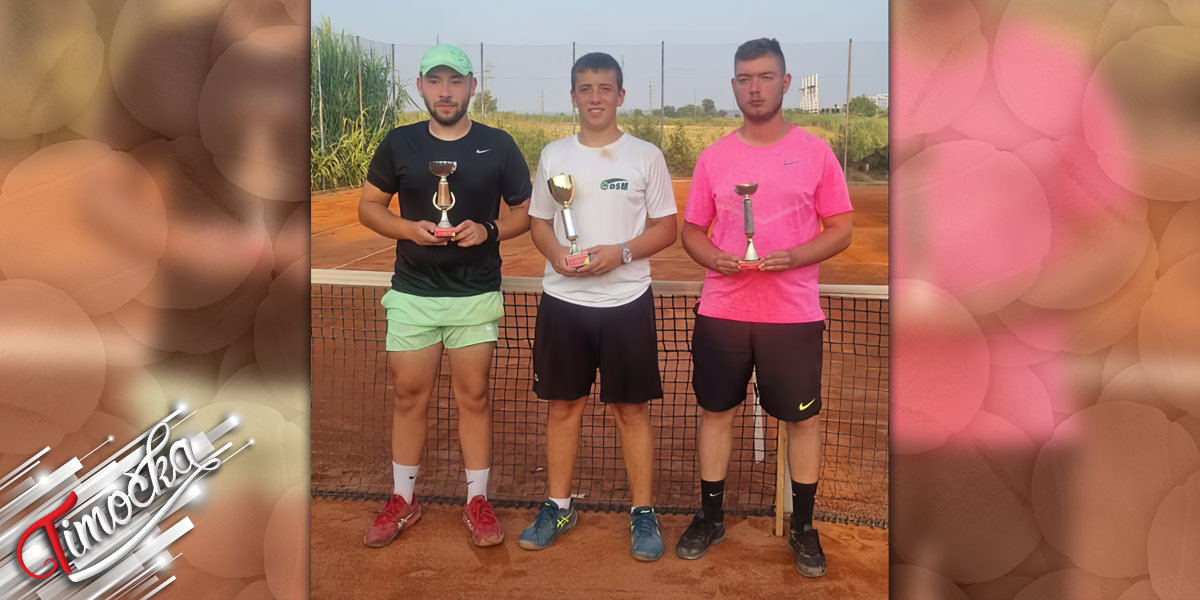 Зајечарски тенисер Јанко Младеновић освојио још награда на турниру у Неготину Зајечарски тенисер Јанко Младеновић освојио још награда на турниру у Неготину