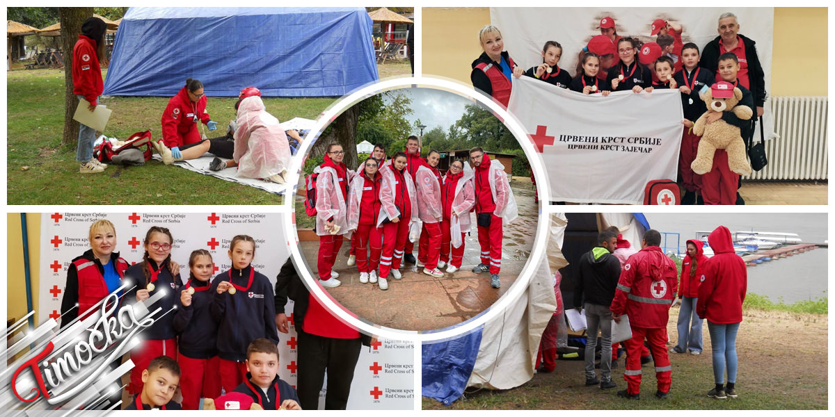 Екипе „Омладина” и „Петлићи” Црвеног крста Зајечар остварили одличне резултате на Државном такмичењу Екипе „Омладина” и „Петлићи” Црвеног крста Зајечар остварили одличне резултате на Државном такмичењу