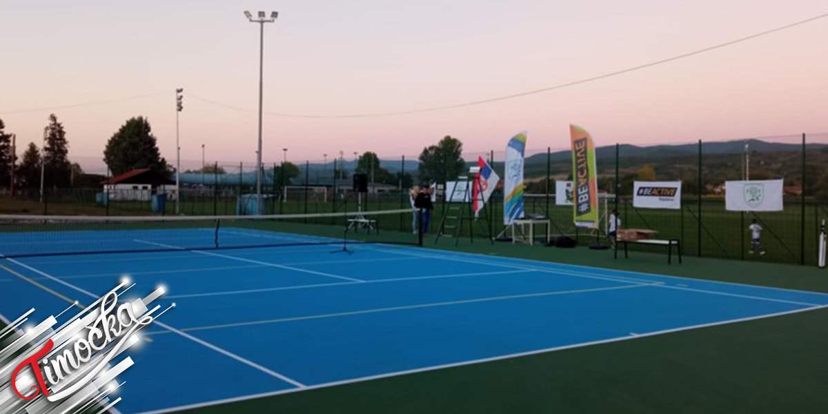 Otvoreni novi teniski tereni u Knjazevcu