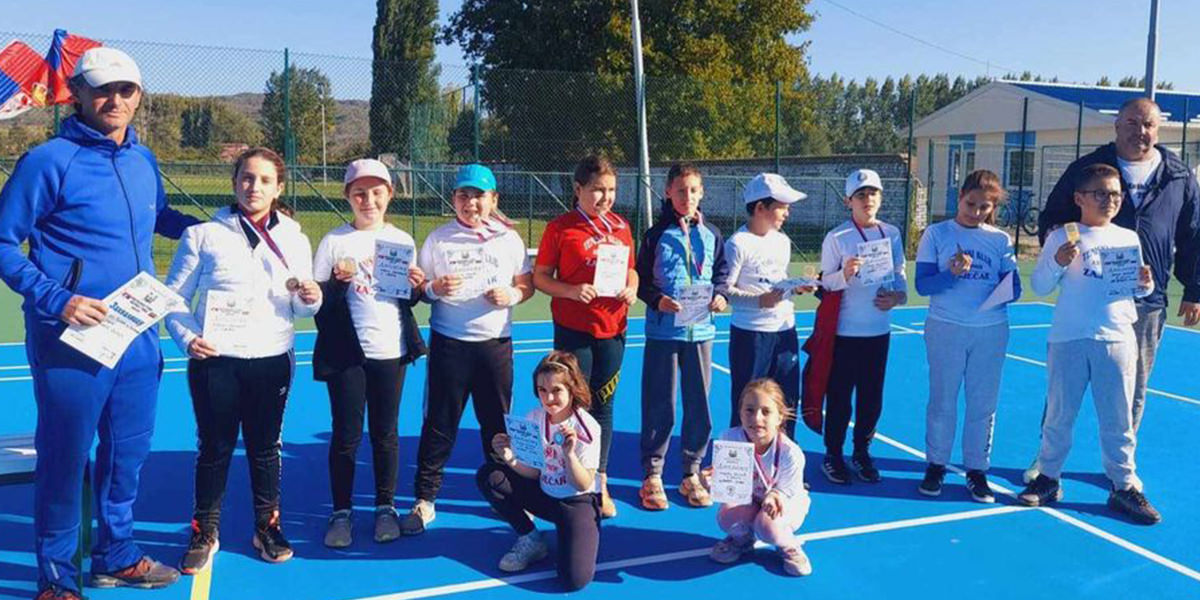 Na Medjunarodnom festivalu tenisa u Knjazevcu zajecarski teniseri AS Timoka ostvarili veliki uspeh