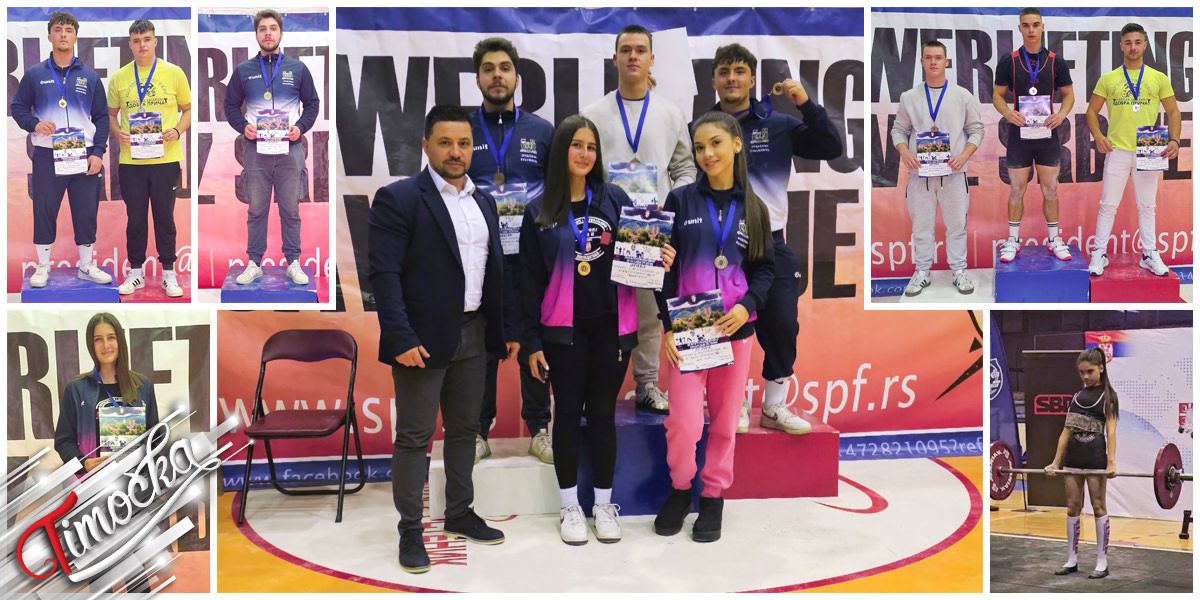 Чланови Пауерлифтинг и бодибилдинг спортског клуба &bdquo;Књажевац&rdquo; освојили пет медаља на такмичењу у Трстенику