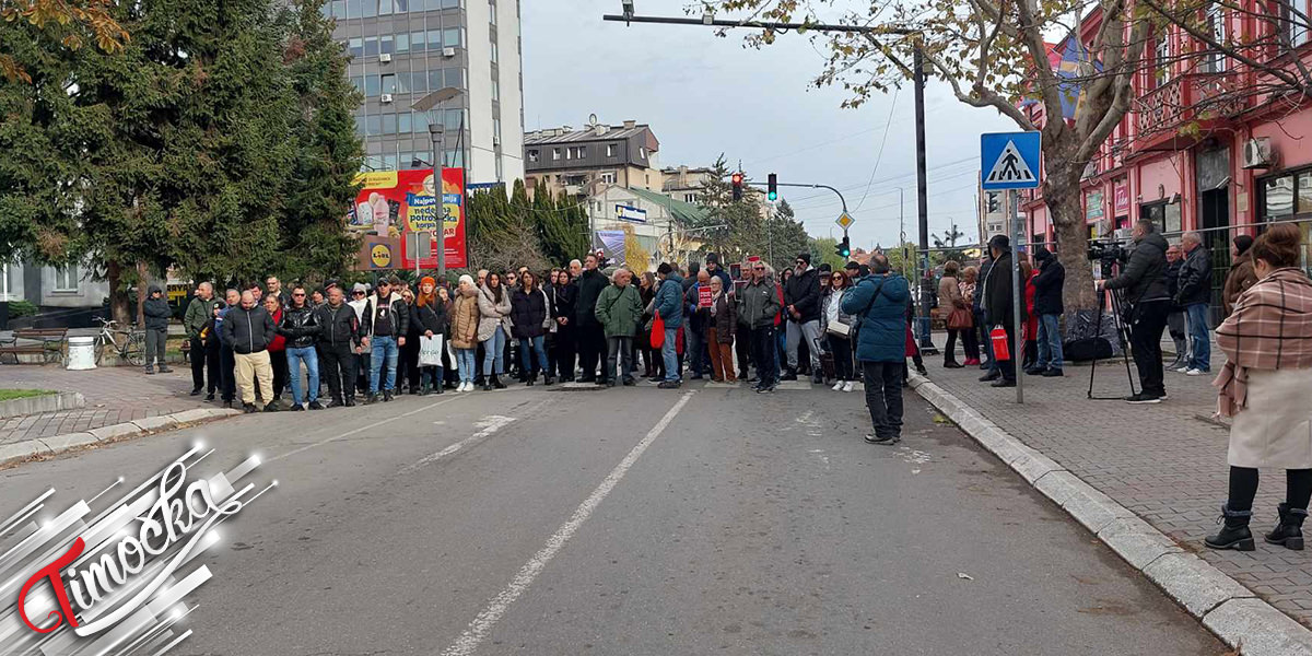 Gradjani Zajecara pridruzili se akciji Zastani Srbijo Cover