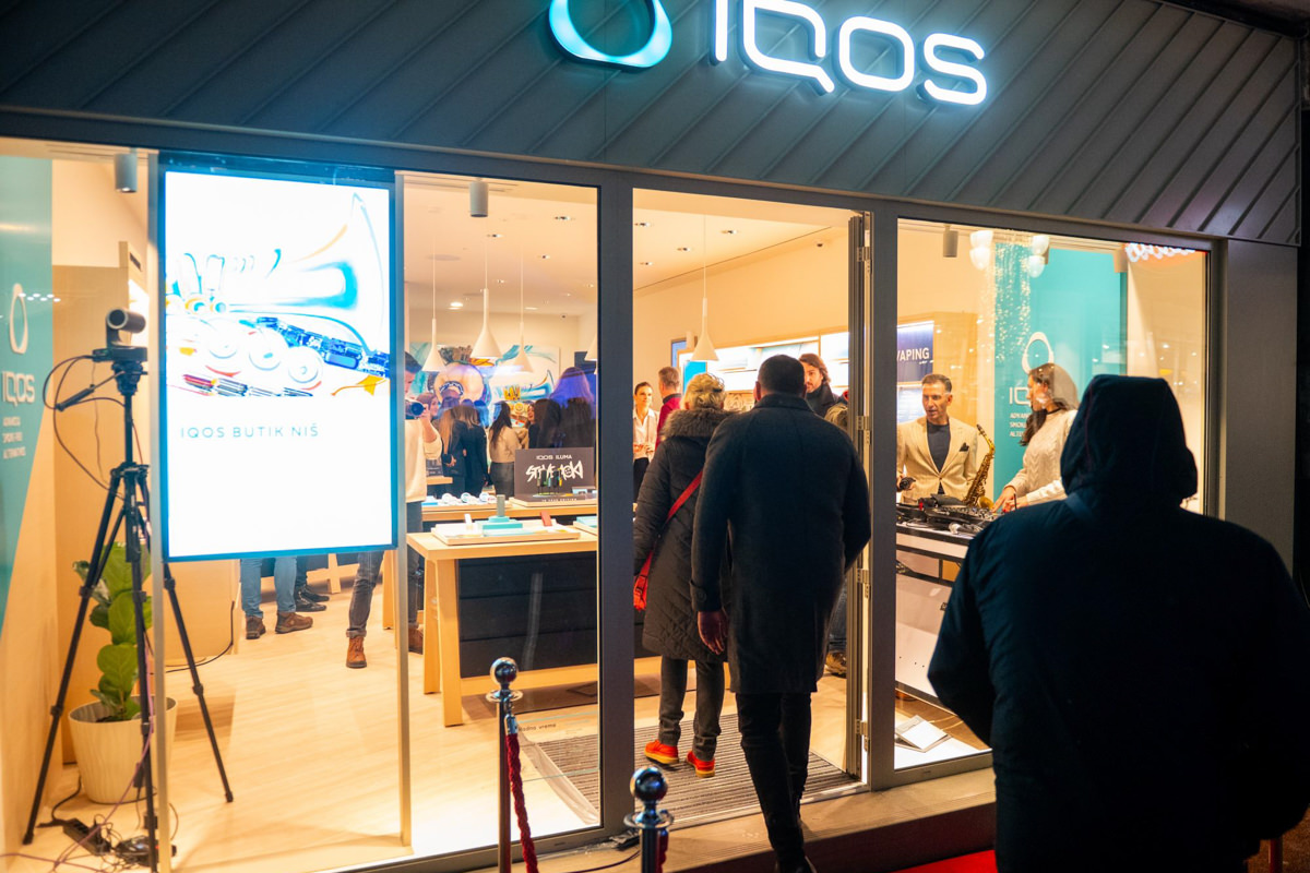Отворен први IQOS бутик у Нишу