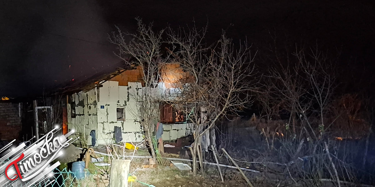 U pozaru izgorela kuca u zajecarskom naselju Visnjar